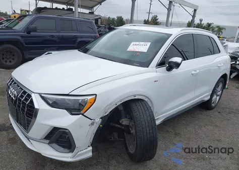 2022 Audi Q3 Premium 45 Tfsi S Line Quattro Tiptronic z USA, uszkodzony, nr VIN WA1DECF34N1052569